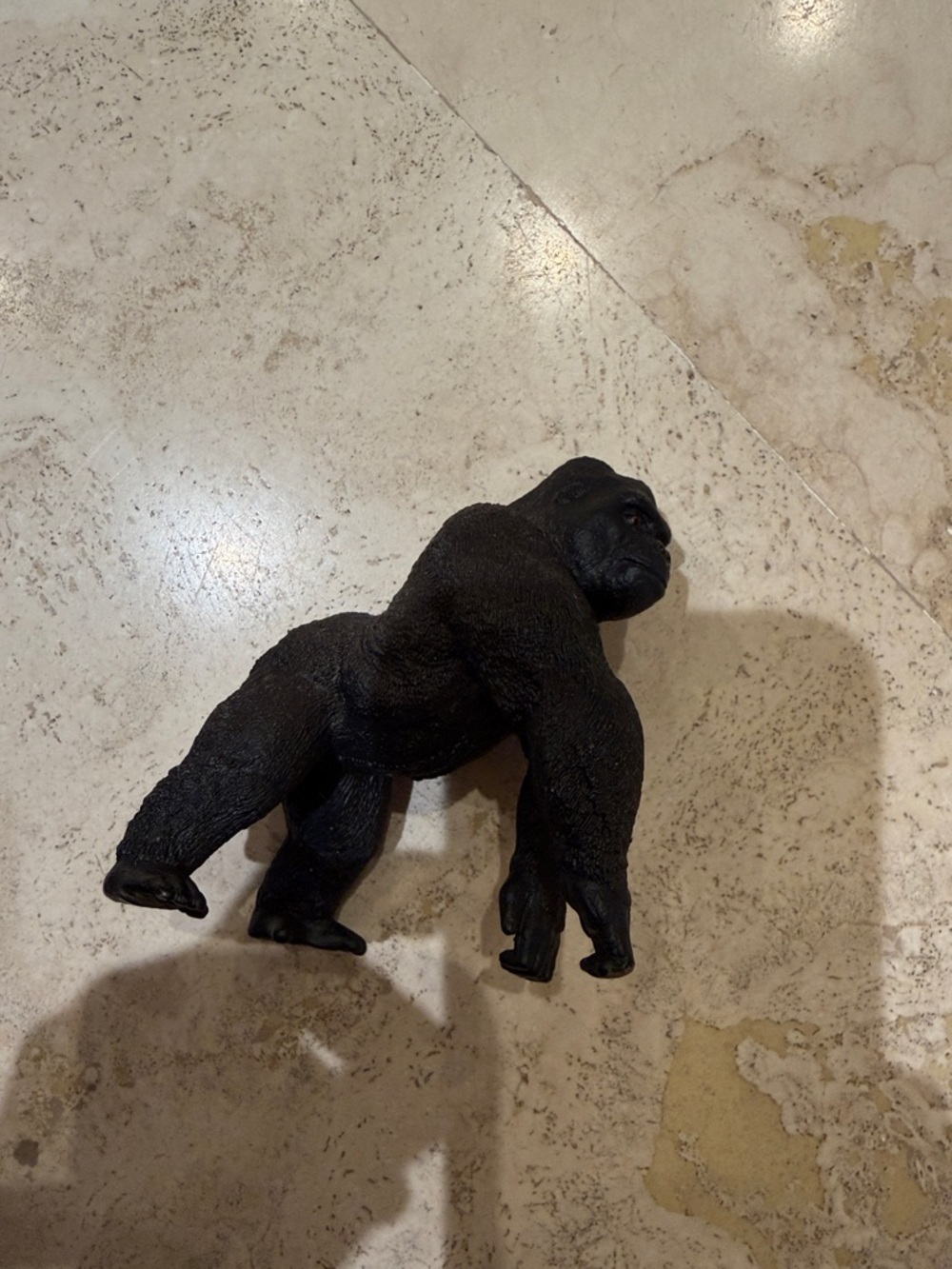 Schleich toy Black Gorilla Figurine - Realistic Animal Sculpture